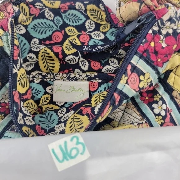 Vera Bradley Happy Snails hipster crossbody bag adjustable strap - Picture 5 of 5